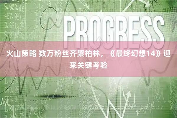 火山策略 数万粉丝齐聚柏林，《最终幻想14》迎来关键考验